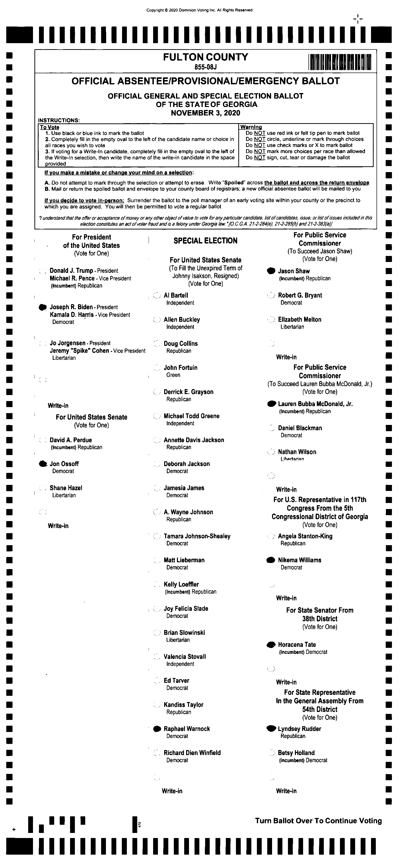 Source Ballot